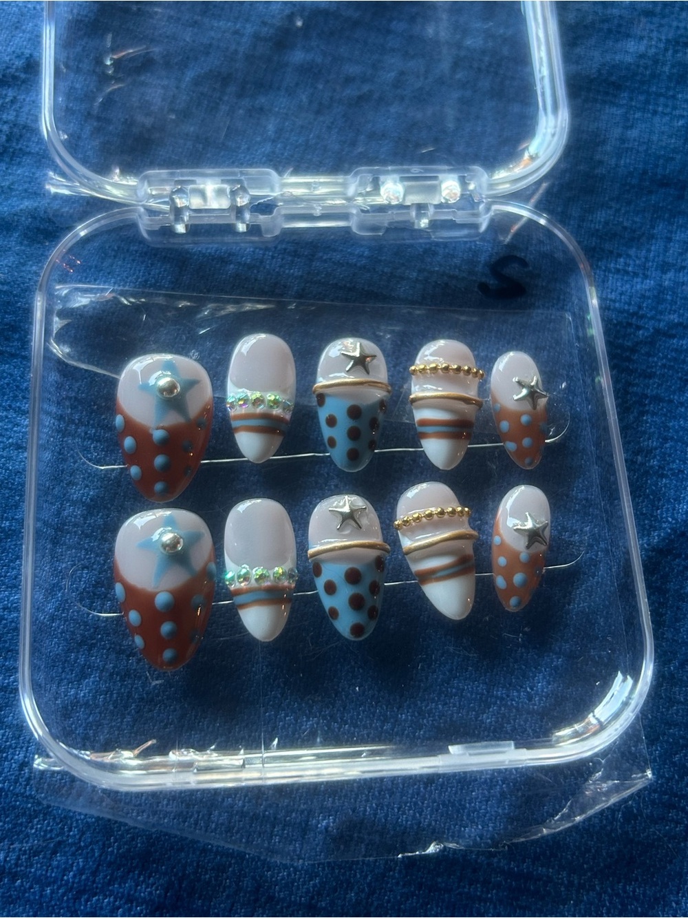 Handmade Artisan Press On Nails